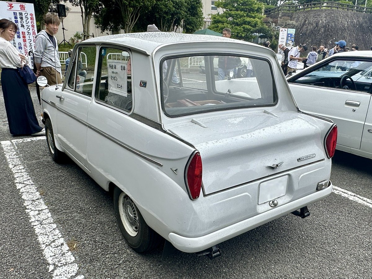 bpsrr4851's tweet photo. 三菱 ミニカ
1968年
同型を祖父が乗って親父が引き継ぎました
#mitsubishi #minica #クラシックカーフェスタin尾張旭 https://t.co/vpOOzwyhZ9