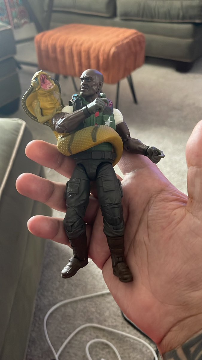 TheBearded_Sumo's tweet photo. I’m so pumped to have these figs! Plus I’m trying to get a movie accurate Roadblock made… gotta add a lil paint. stay tuned. #GIJoe #gijoenation #yojoe #ACTIONFIGURES #toycollector #gijoeclassifed https://t.co/jBQtYoa7e5