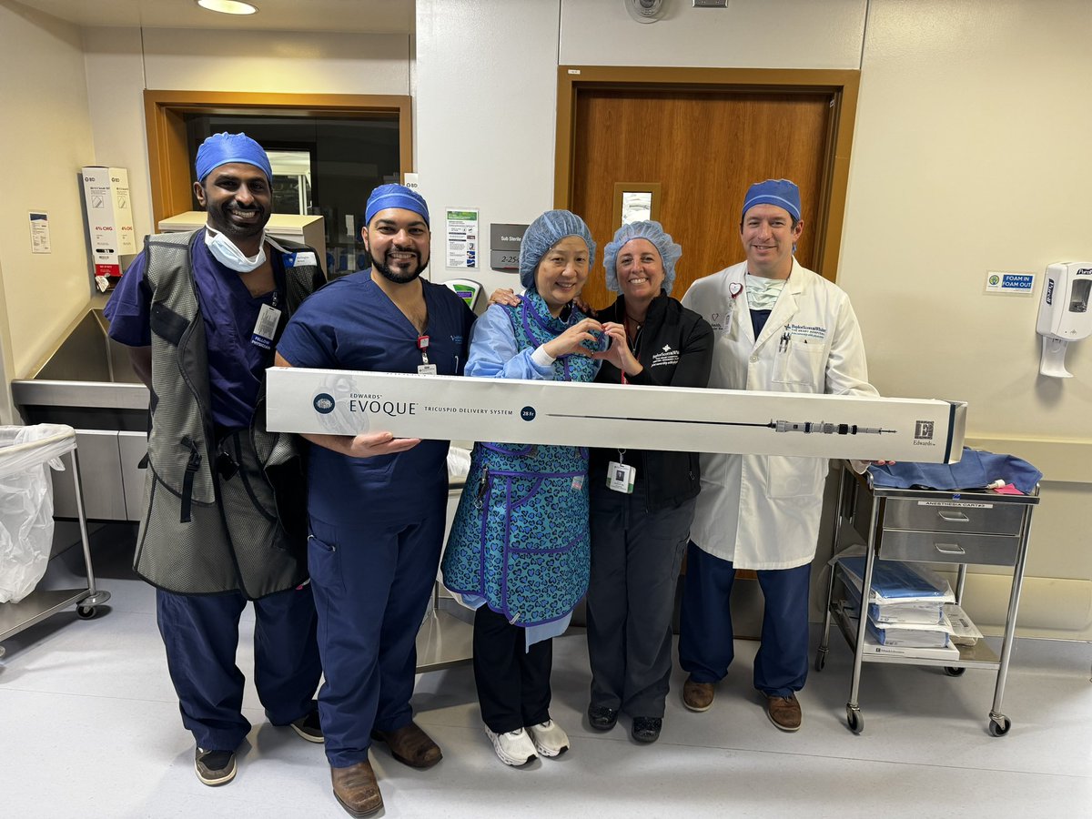 Zuyue Wang (@zuyuewangmd) on Twitter photo Baylor Scott & White The Heart Hospital Plano is the first in North Texas to implant a transcatheter tricuspid valve replacement! <a href="/kalazizimd/">Karim Al-Azizi, MD</a> <a href="/RahulSawhneyDO/">Rahul Sawhney</a> <a href="/abd_eltayeb/">Abdalla Eltayeb</a> <a href="/mszerlip/">Molly Szerlip MD</a> <a href="/bswhealth/">Baylor Scott & White Health</a> <a href="/bswhealth_DFW/">Baylor Scott & White Dallas-Fort Worth</a> <a href="/HeartPlano/">BSW Heart Hospital Plano Cardiology Fellowship</a> <a href="/AmroAlsaid/">Amro Alsaid, MD</a> #echofirst Baylor Scott & White The Heart Hospital Plano is the first in North Texas to implant a transcatheter tricuspid valve replacement! <a href="/kalazizimd/">Karim Al-Azizi, MD</a> <a href="/RahulSawhneyDO/">Rahul Sawhney</a> <a href="/abd_eltayeb/">Abdalla Eltayeb</a> <a href="/mszerlip/">Molly Szerlip MD</a> <a href="/bswhealth/">Baylor Scott & White Health</a> <a href="/bswhealth_DFW/">Baylor Scott & White Dallas-Fort Worth</a> <a href="/HeartPlano/">BSW Heart Hospital Plano Cardiology Fellowship</a> <a href="/AmroAlsaid/">Amro Alsaid, MD</a> #echofirst