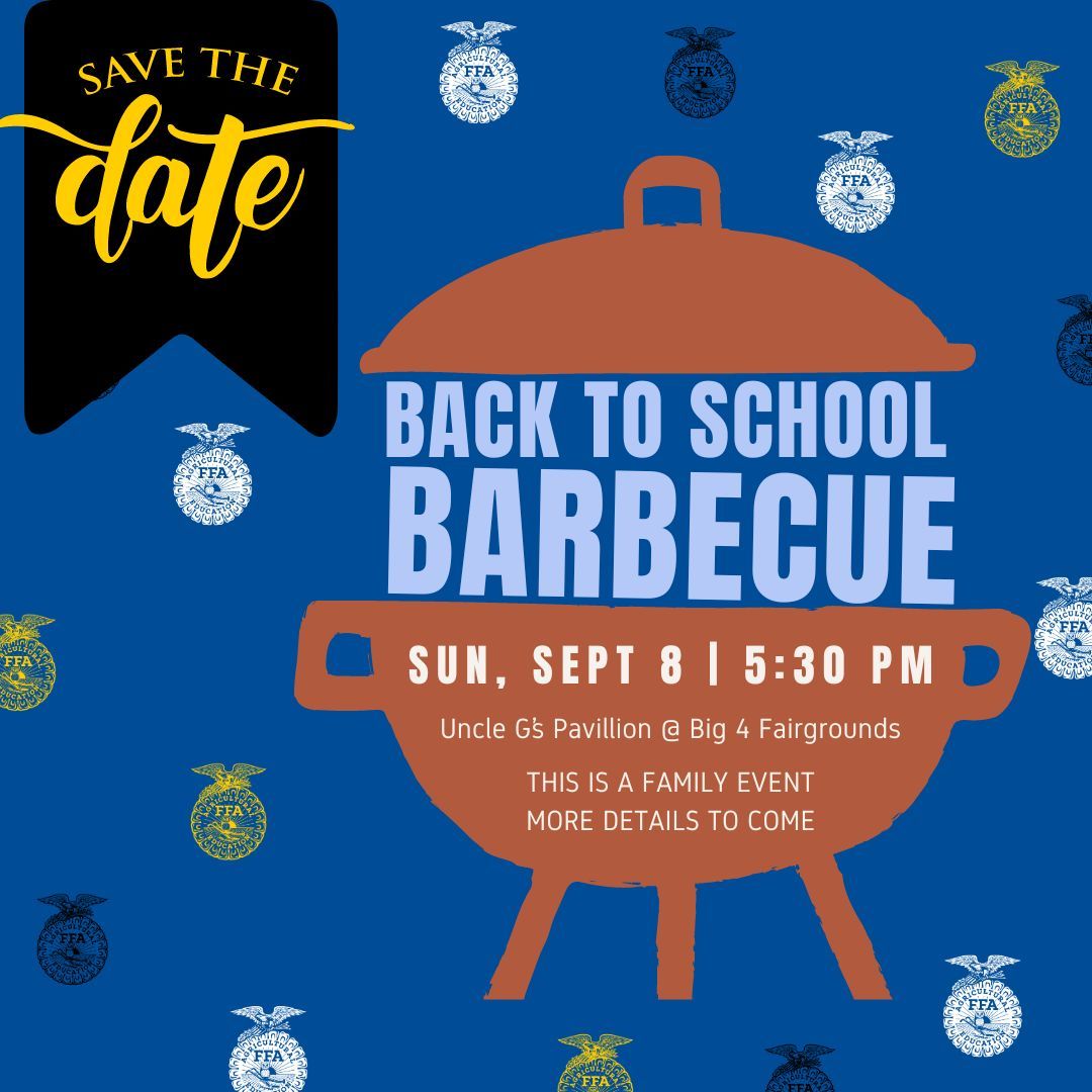 Make plans to join us for our Back to School BBQ!