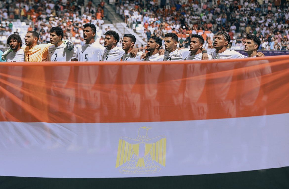 onzemasr's tweet photo. L’Égypte qui emmène la France en prolongations, chez elle, avec : 

90% des joueurs du championnat égyptien. 

Beaucoup d’entre eux qui sont remplaçants voire réservistes dans leurs clubs. 

FIERTÉ 🇪🇬❤️

#Paris2024 https://t.co/K4rgu7YuPT