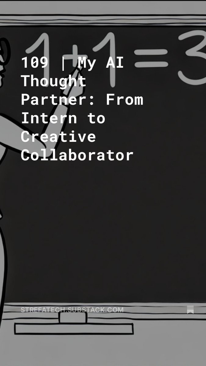 debstuligross's tweet image. 1+1=3? When its AI and me working together, that&apos;s not a hallucination--we really are more than just 2! #AI #StrefaTECH open.substack.com/pub/strefatech…