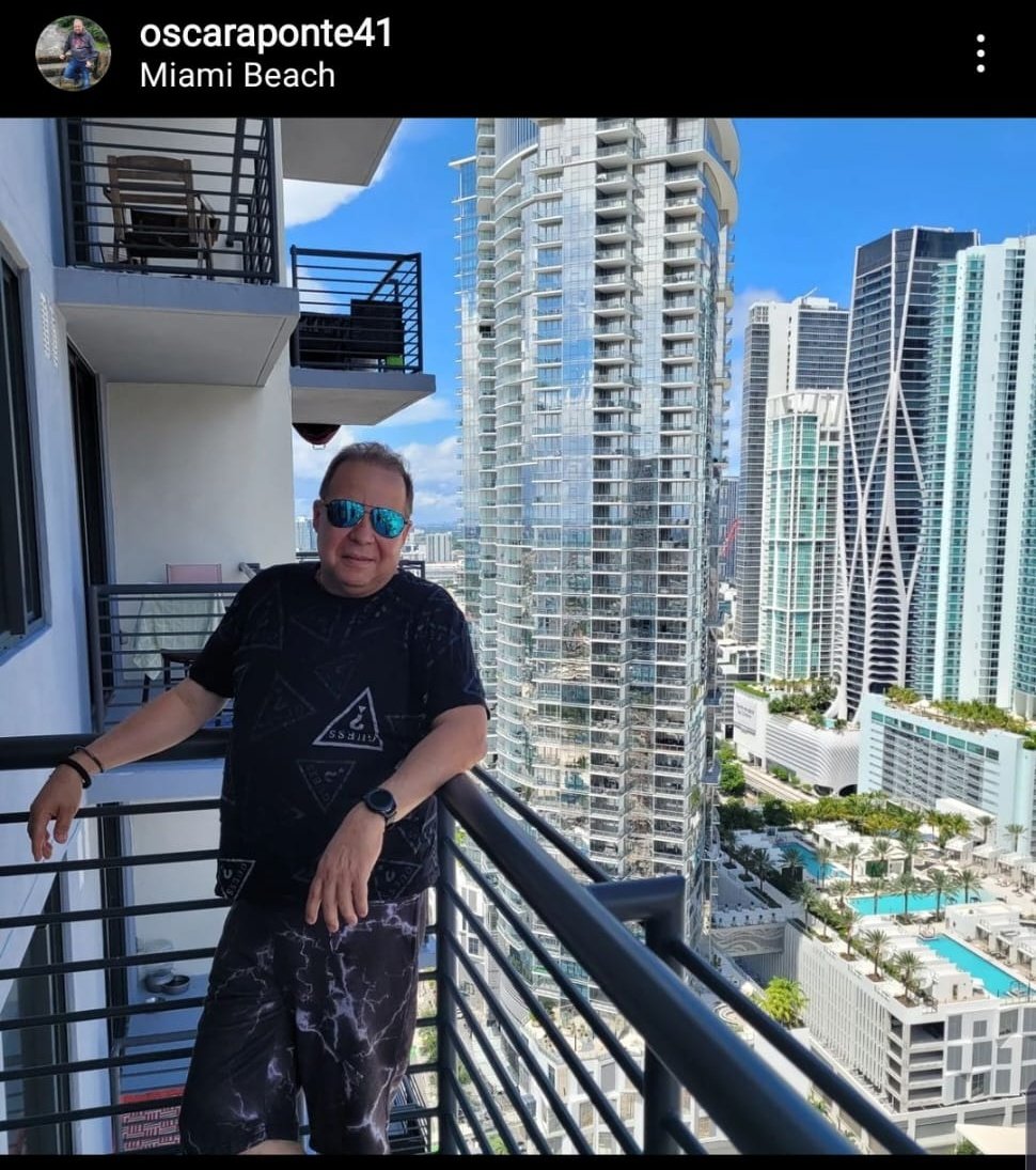 #ALERTA el coronel chavista, corrupto y torturador Oscar Aponte Landaeta esta viviendo en #miami en condición de refugiado después de haber dirigido los colectivos en #merida junto a <a href="/GobAlexisR/">Alexis Ramírez</a> y actualmente registro una empresa para seguir  lavando el dinero del madurismo.