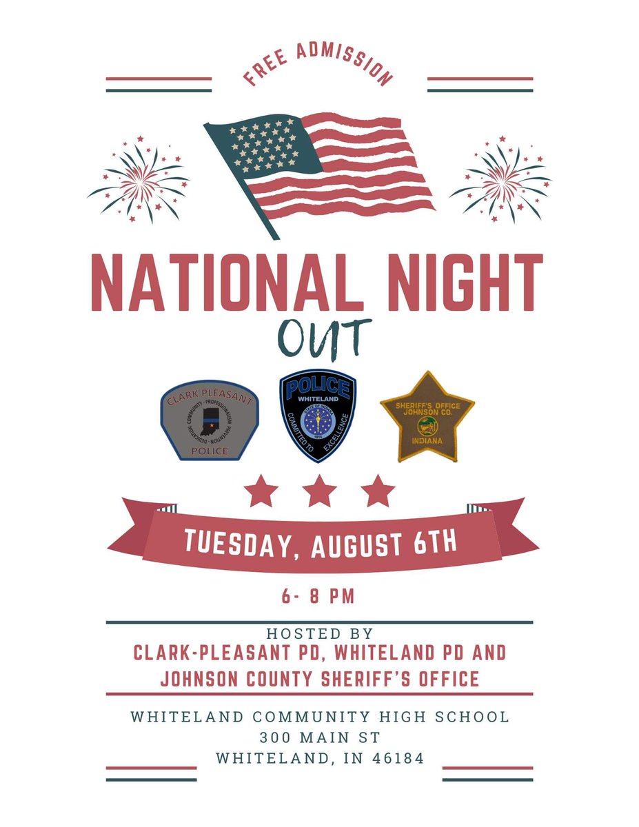 Whiteland Police tweet media