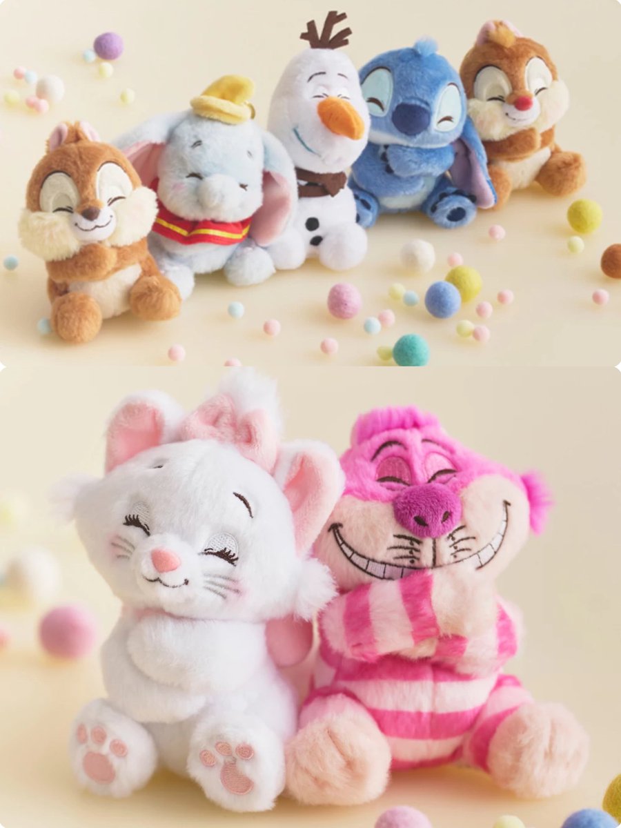 ディズニーストア】 8月9日より、自分を“ぎゅっと”抱きしめて、幸せ