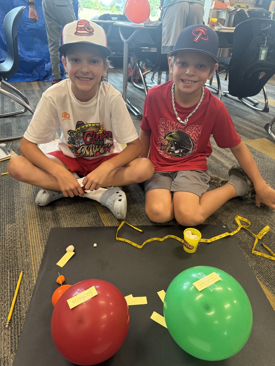 SLCSJumpStart's tweet photo. 5th grade STEM activity and more intentional read alouds during our final week of Jumo Start! https://t.co/N151ebLNWF