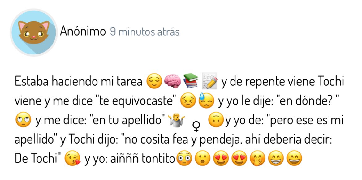 Se mensalió una lágrima genuinamente me isiste llorar me destruiste.