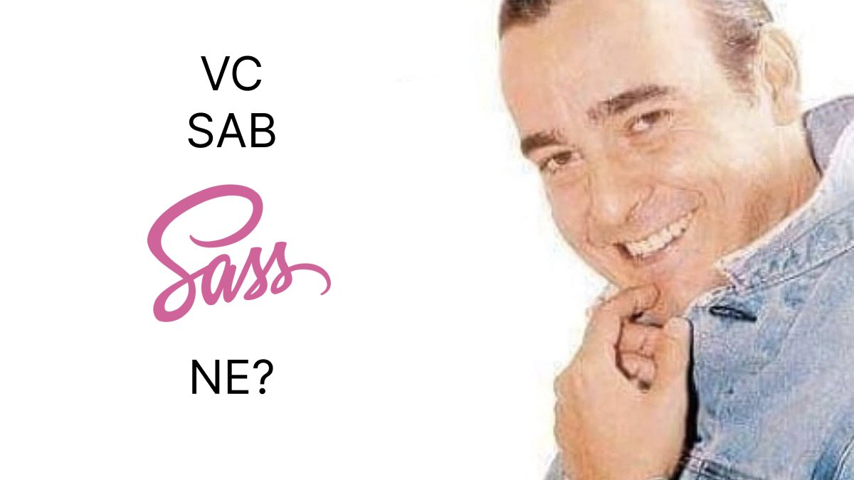 lixeletto's tweet image. A vaga pediu Sass e você só conhece CSS????
Leia essa thread e depois aceite a vaga 👇🧵
