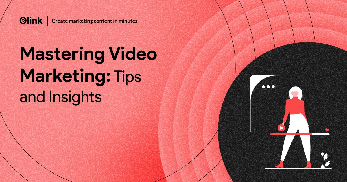 Revolutionize your brand with a robust video marketing strategy! 🎬📈 Get started with tips from Elink.io's blog.

buff.ly/3MpA27k

#VideoMarketing #ContentStrategy #BrandGrowth