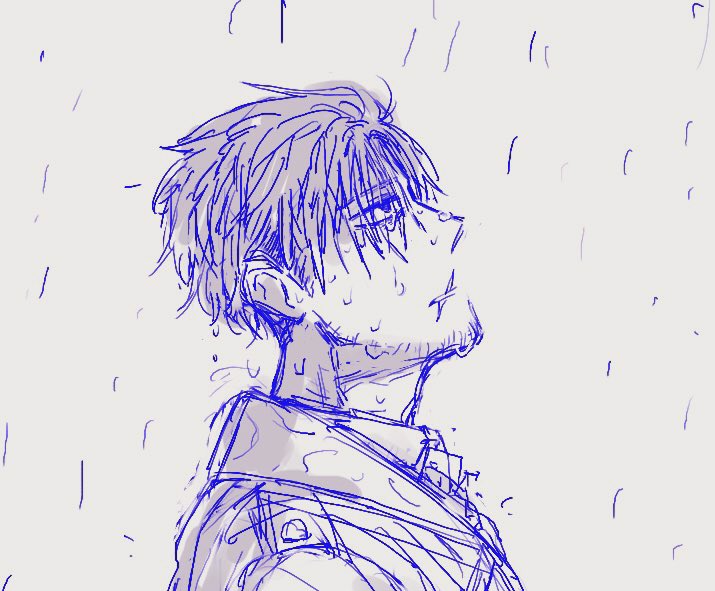 로스트엄브렐라 듣다가 사장님으로 낙서