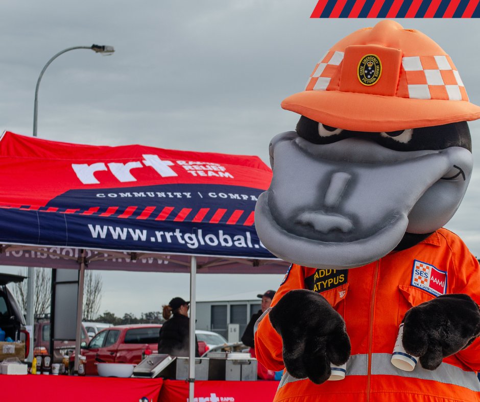 For the Kyabram SES Community Open Day, Shepparton volunteers put on a delicious lunch for 250 volunteers present.<a href="/vicsesnews/">VICSES News</a> #rrtcares