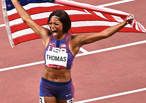 Gabby Thomas has one of the most beautiful running strides I have ever seen. #gabbythomas
