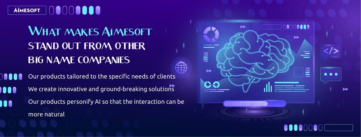 Aimesoft joined the Multimodal AI race long before ChatGPT was created. We are still going strong even in this competitive race. But what makes us stand out from other big-name companies? Here are a few examples 👇👇👇