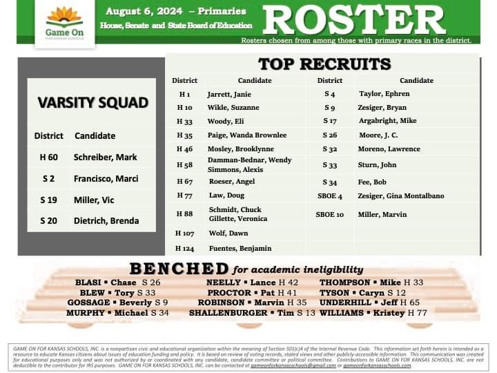 Game On for Kansas Schools tweet media