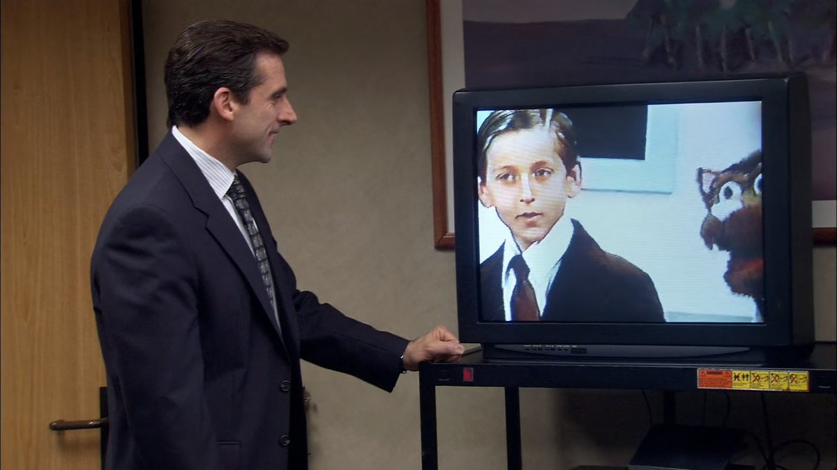 en the office te estas cagando de risa y de la nada te ponen ESTO