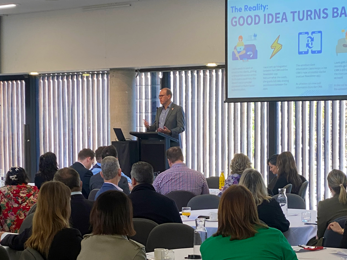 Our CEO, Matt Salier, delivered an impactful presentation today at the Property Industry Cyber Security Forum, hosted by the Office of the Registrar-General. As cyber threats continue, businesses must prioritise protecting their operations and customer data.
#property #aus3c