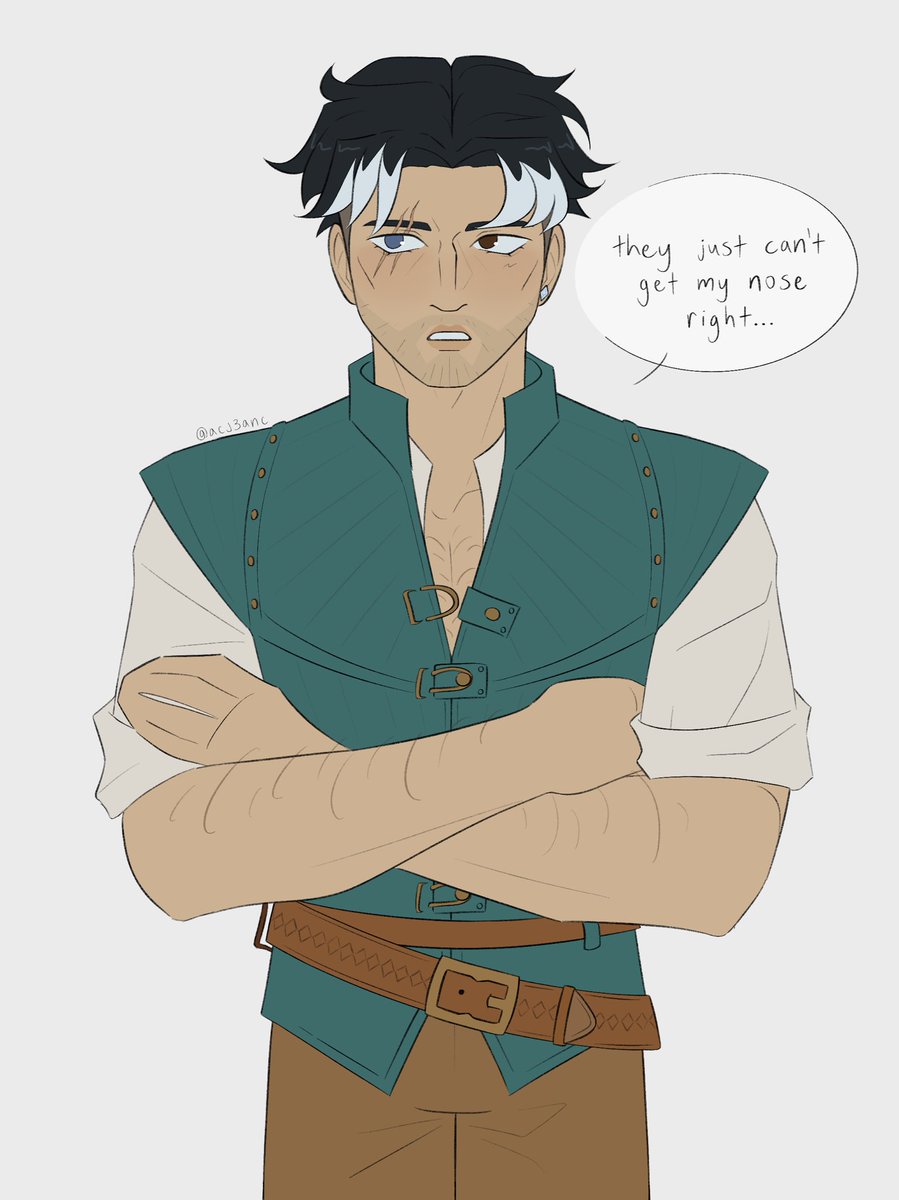 montague as flynn rider hehe 
idk why i had this idea 😭 maybe bc theyre both thieves that like pretty jewels??

anyway 1 like and i will draw midas as rapunzel

#montague #fortniteart