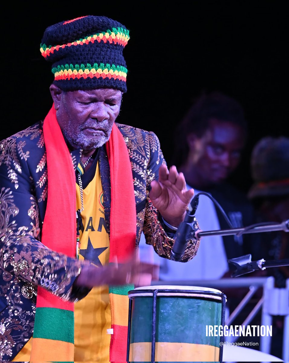 CDMJamaica's tweet photo. 🎶 Feeling the rhythm of Bongo Herman’s drums bringing A St Mary Mi Come From to life! 🥁 #LivePerformance #ReggaeVibes #BongoHerman #StMaryMiComeFrom https://t.co/WP4Ya4C4ih
