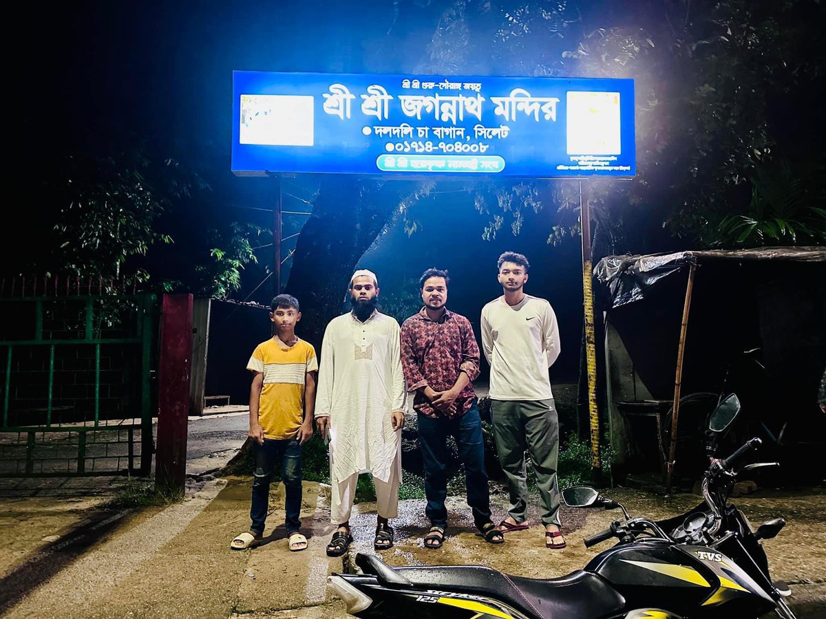 F4ithB1tch's tweet photo. #IndianPropagandaAgainstBDSovereignty 
#SecularBangladesh
#ProtectMinority
#NoExtremism 
#NoReligiousExtremism
#FightRumors
#BangladeshWithHindus
#CommunalHarmony, #MuslimsProtectingHindus #NewBangladesh 
#SafeBangladesh https://t.co/Jwwk7v3eW9