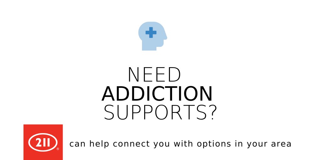 211Alberta's tweet image. If you need help with substance-use challenges, 211 Alberta can connect you with programs that reduce harm or offer education, prevention, and treatment choices for addressing addictions.

#JustContact211 #HelpisHere