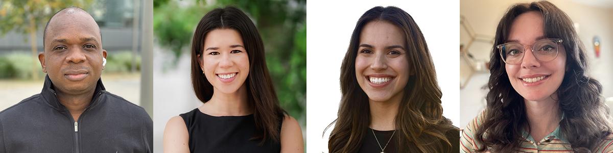 Congrats to our four PhD students who won competitive Graduate Division Fellowships! Mia Navarro, MS; Leah Koenig, MSPH; Cozie Gwaikolo, MD, MAS; and Caitlin Turner, MPH.