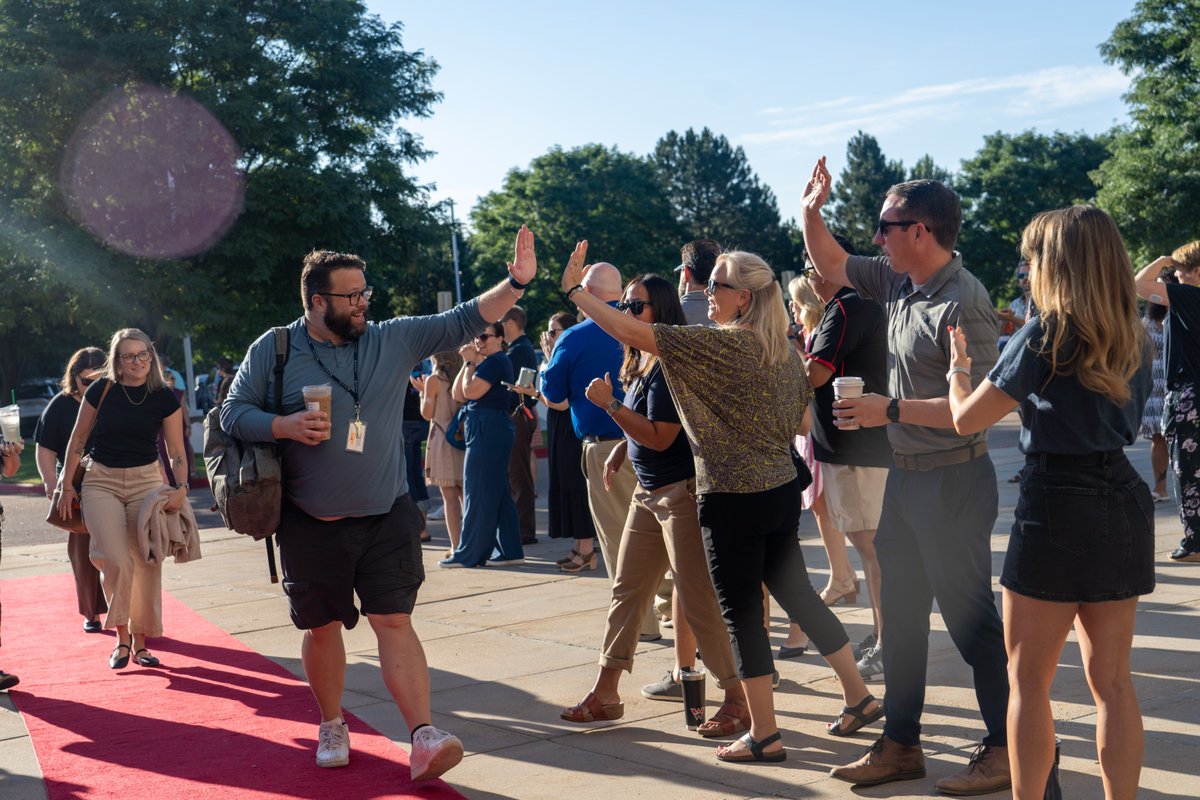 Roll out the red carpet because our staff are ready to shine! 🌟

This morning, we celebrated our new teachers and staff as they stepped into Educator Orientation. Join us in welcoming this incredible group! We couldn't be more excited for the school year ahead. 📸 #PSDProud
