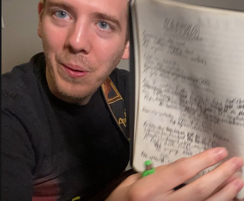 westernjaguar's tweet photo. I am stoked to have been on @uhaveuntillunch to take on a 30 min songwriting challenge 

Watch an uncut version of my songwriting process and maybe take notes on what NOT to do 😂

I really loved doing this and learned a TON about myself in the process!

https://t.co/j7dPasHOGT https://t.co/Vc6L9S3wY2