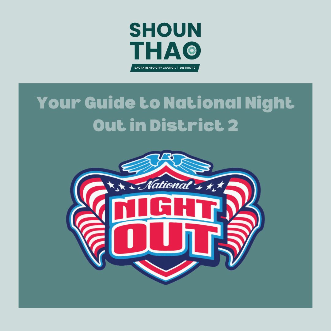 ShounThao's tweet photo. Let's celebrate our amazing District 2 community! Join us for National Night Out tomorrow (8/6) for food, fun and neighbors. Strengthen bonds with your community and local law enforcement. We can't wait to see you there! https://t.co/CfUXl6sEW0