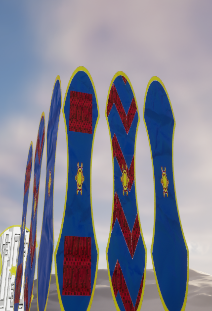 Bananaempiredev's tweet photo. part two of the preview of custom shields for #thisisparta #UnrealEngine5 .... there is going to be hot news soon! stay tuned https://t.co/OBhjclYJm8