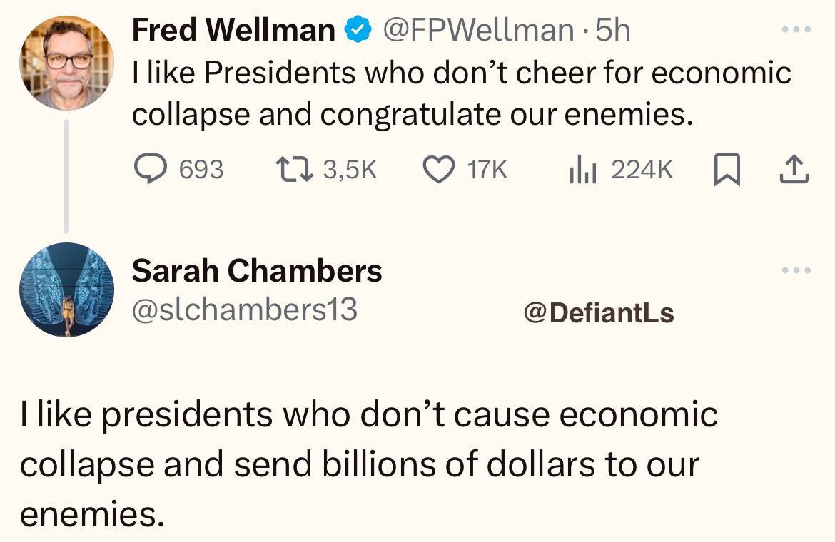 DefiantLs's tweet photo. Second one does sound good. https://t.co/TOcScE7k47
