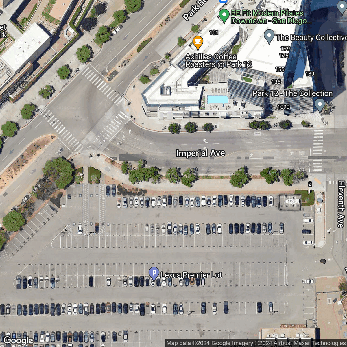 SDCrashBot's tweet photo. Pedestrian Hit by Vehicle
 
727 Imperial Ave

07/31/2024 • 11:51 AM https://t.co/NqBTSeg5KU