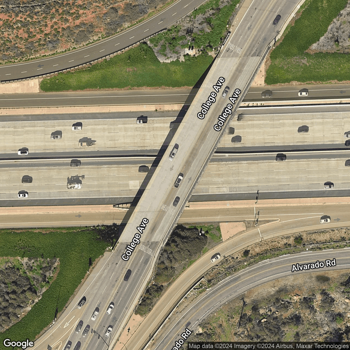 SDCrashBot's tweet photo. Pedestrian Struck by Vehicle
 
I-8 E &amp; College Ave
College West, San Diego

07/30/2024 • 11:59 PM https://t.co/2Ncn2sHhTH