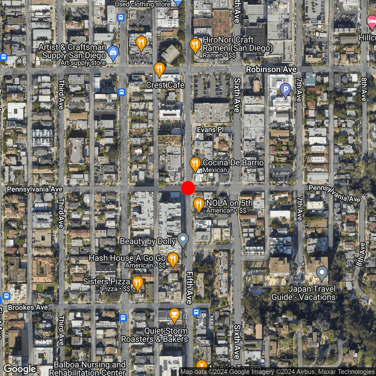 SDCrashBot's tweet photo. Vehicle vs. Pedestrian Incident
 
5th Ave &amp; Pennsylvania Ave

07/30/2024 • 10:59 PM https://t.co/05al1abIHn