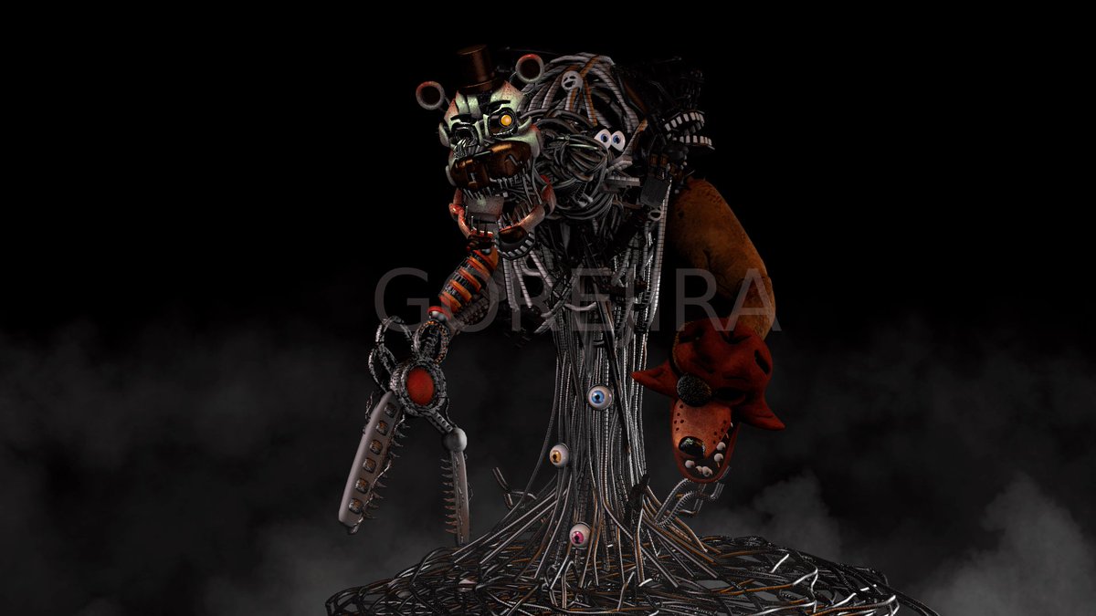 GOREJ1RA's tweet photo. Now's the time to post my FNAF Dredge skin concept. https://t.co/XGEBUb2MDA