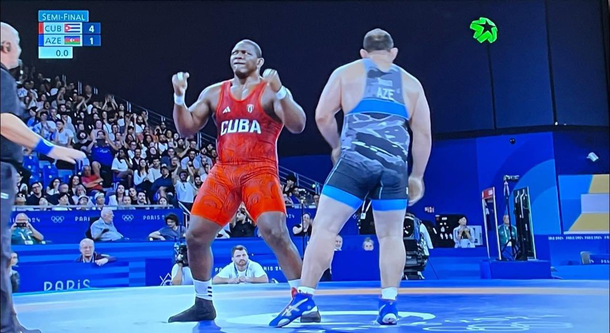 Mijain ya está en la final 
#Cuba
#geominsal
