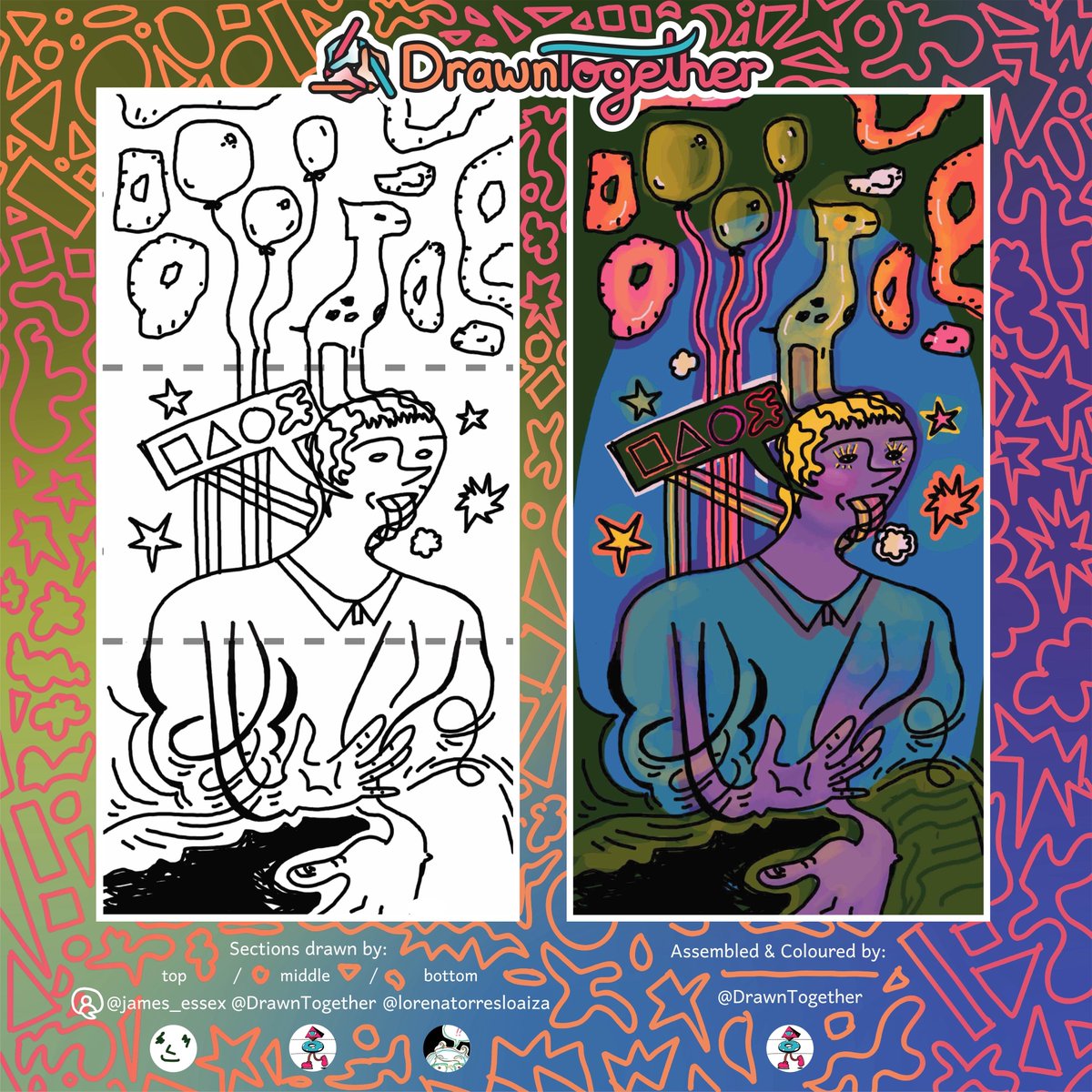 DrawnTogether App tweet media