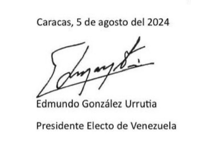 Esta firma desató otra vez al chavismo. Hay que seguirla difundiendo, para que a nadie se le olvide: