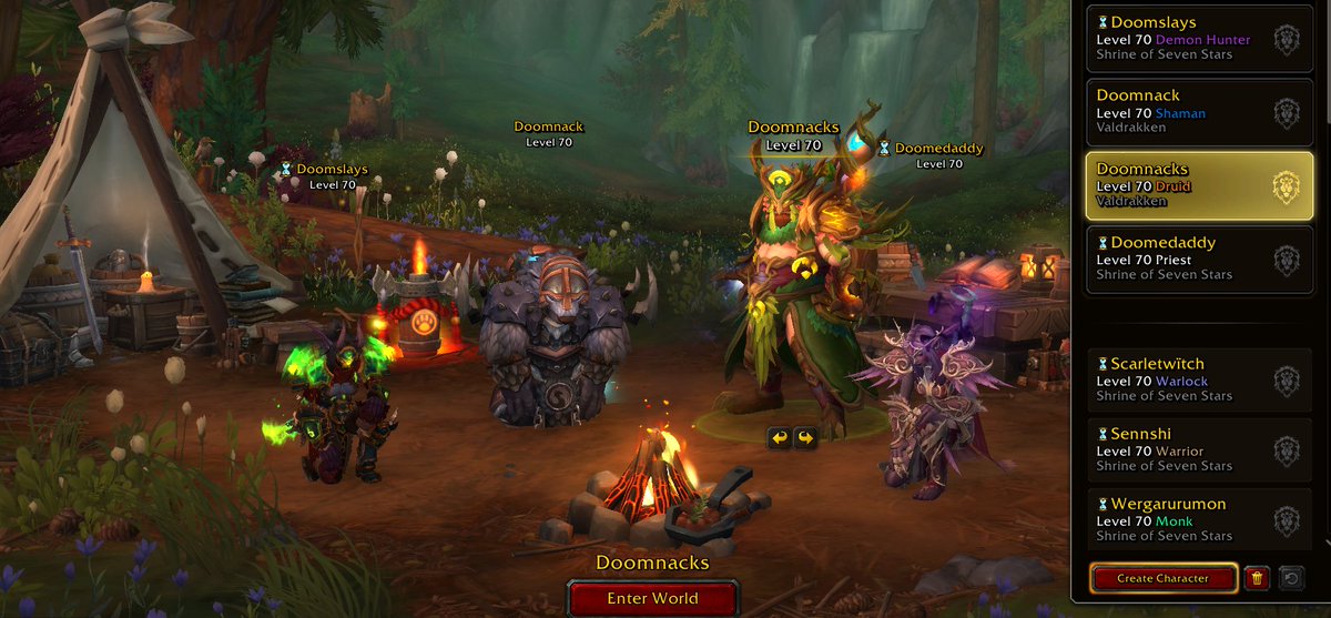 doomnack's tweet photo. I think i'm ready for The War Within.
#worldofwarcraft #tww #mopremix #maincharacter #wow #blizzard https://t.co/JVY64fjzm1