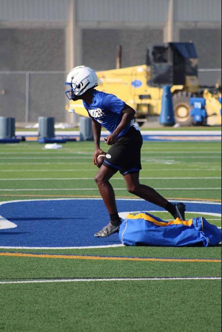 day 1 practice, 12 days until the first scrimmage! #Raiderbuilt🫶🏾
