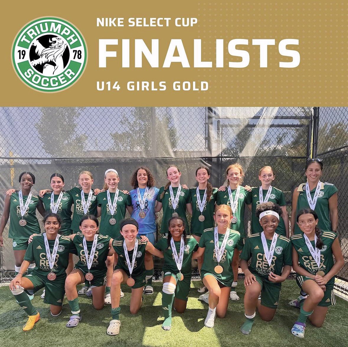 DrMoniBS's tweet photo. They had me stressed like they were playing in the Olympics all weekend. Congrats to my girl and her team! ๐๐๐ฝ #NikeSelectCup @TYSAsoccer #TravelSoccerMom โฝ๏ธ https://t.co/fv2PVnfqqf