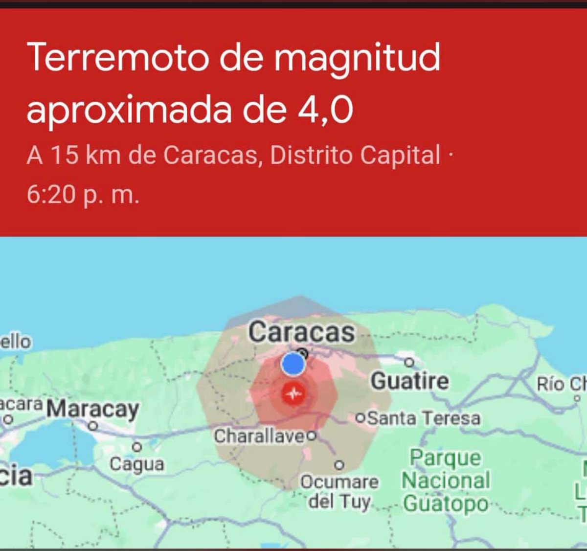 Falta poco mi gente. Venezuela se estremece.

Definitivamente es buena señal.