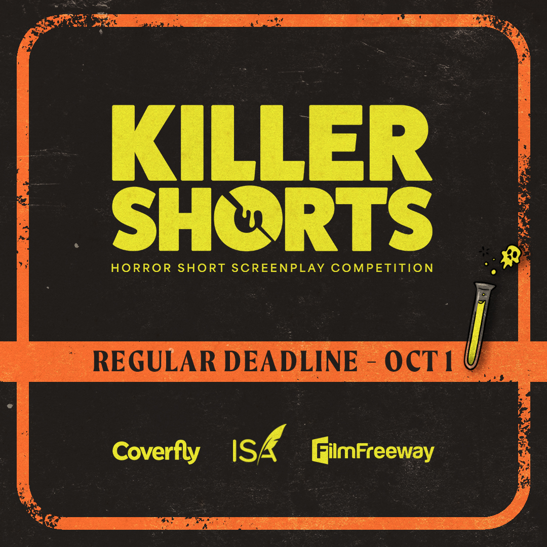 Spooky season is upon us! Submit your horror short screenplays &amp; short stories to Killer Shorts by Oct 1st via <a href="/Coverfly/">Coverfly</a> <a href="/FilmFreeway/">FilmFreeway</a> <a href="/NetworkISA/">The ISA</a> for the rare opportunity to have literary managers read your work!

#screenwriting #horrorshortfilm #WritingCommunity