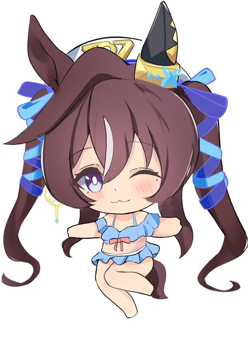 マグネットこんな感じのデザインです!ミニもいいぞ! #ウマ娘 