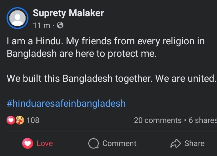 ekkabbo's tweet photo. #hinduaresafeinbangladesh https://t.co/lg5O5W1Bq3