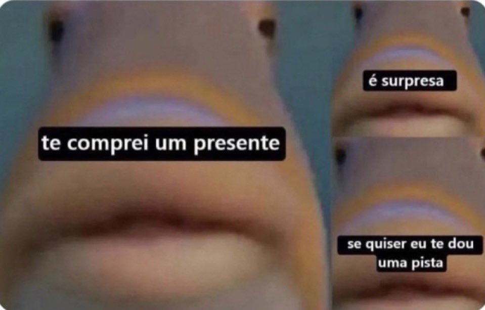 eu dando presentes
