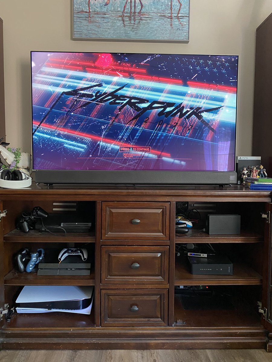 Our #PlayStation5 stopped working recently, but after taking it apart and replacing the power supply, it works again! I bet my wife will use this against me in the future. I can hear her now: “If you can repair a PS5, you can (fill in the blank). 😜 #Cyberpunk2077