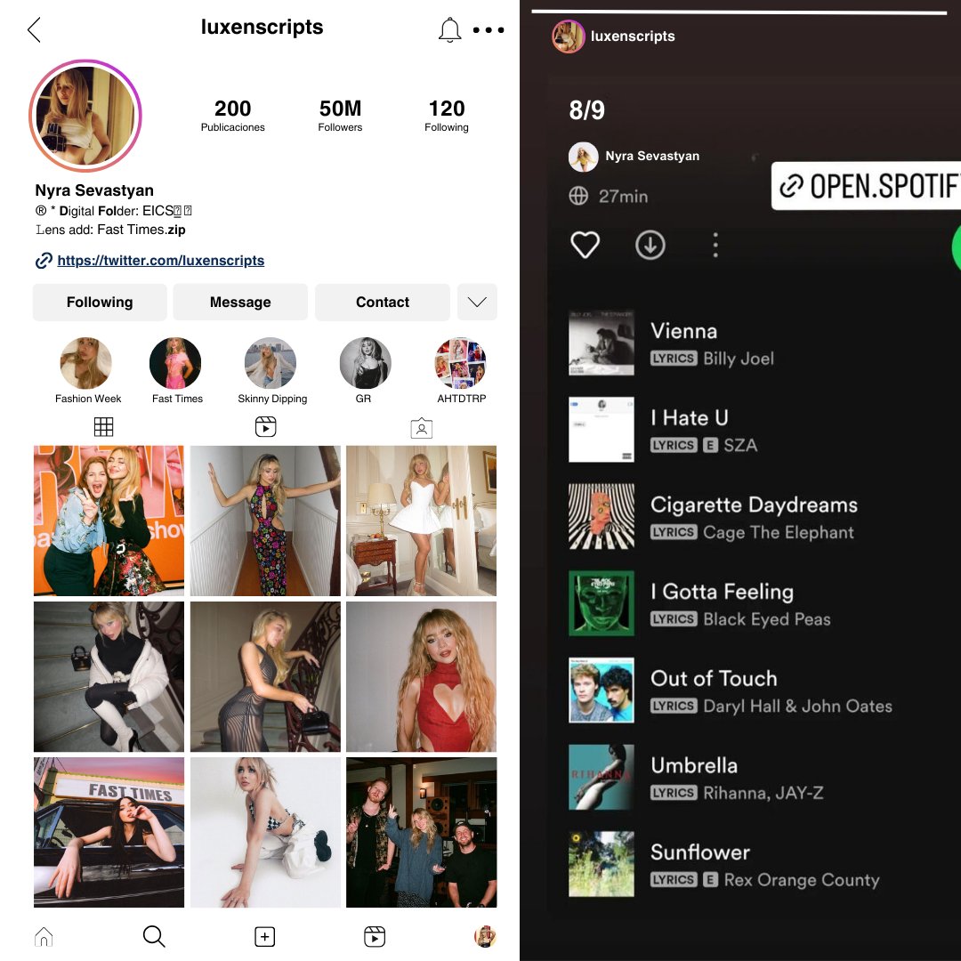 iGramRP's tweet image. 𝗜𝗻𝘀𝘁𝗮𝗴𝗿𝗮𝗺 ᴿᴾ • Social Media!
📸💭 › #InstagramStoriesRP › 𝗡𝘆𝗿𝗮 𝗦𝗲𝘃𝗮𝘀𝘁𝘆𝗮𝗻 /@luxenscripts☑️ 𝘃𝗲𝗿𝗶𝗳𝗶𝗲𝗱 𝗮𝗰𝗰𝗼𝘂𝗻𝘁 © #RPInstagram