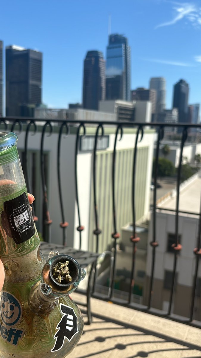 Just me and my bong against the world