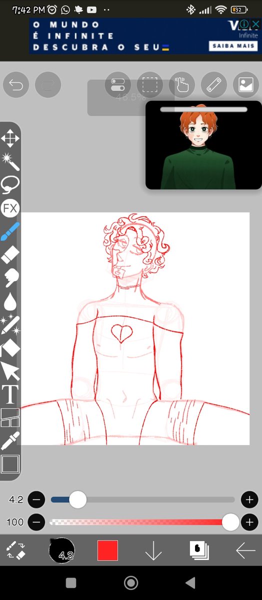 Pippop_s's tweet image. Sketch---🧡💍

#apoy #apoyvn #apaintingofyou #fanart #apoyfanart #renato #idk #visualnovel #drawingart #ibisPaintX #ibispaint #sealincd