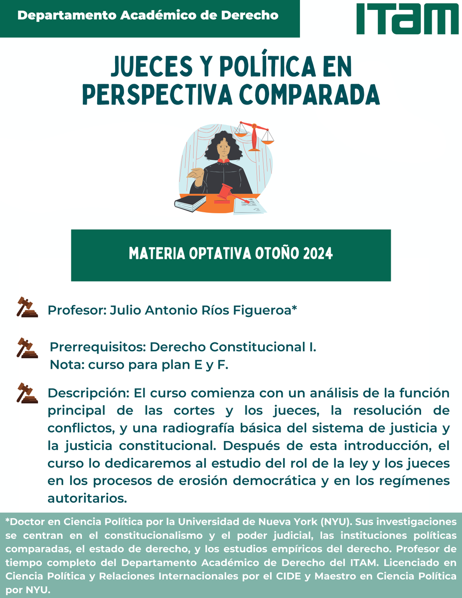 Derecho ITAM tweet media